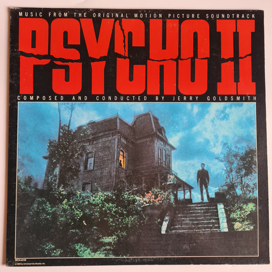 Jerry Goldsmith – Psycho II (Music From The Original Motion Picture Soundtrack)- 1983 - Vinyl Record LP *Horror*