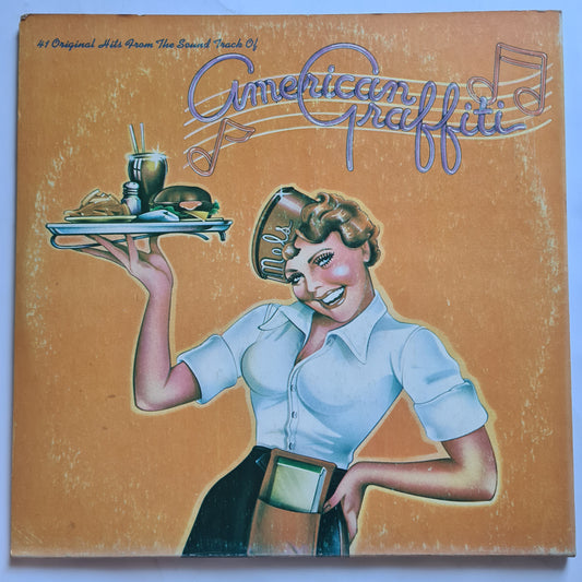 Various – 41 Original Hits From The Soundtrack Of American Graffiti (Canadian Pressing) - 1973 (2LP Gatefold) Vinyl Record