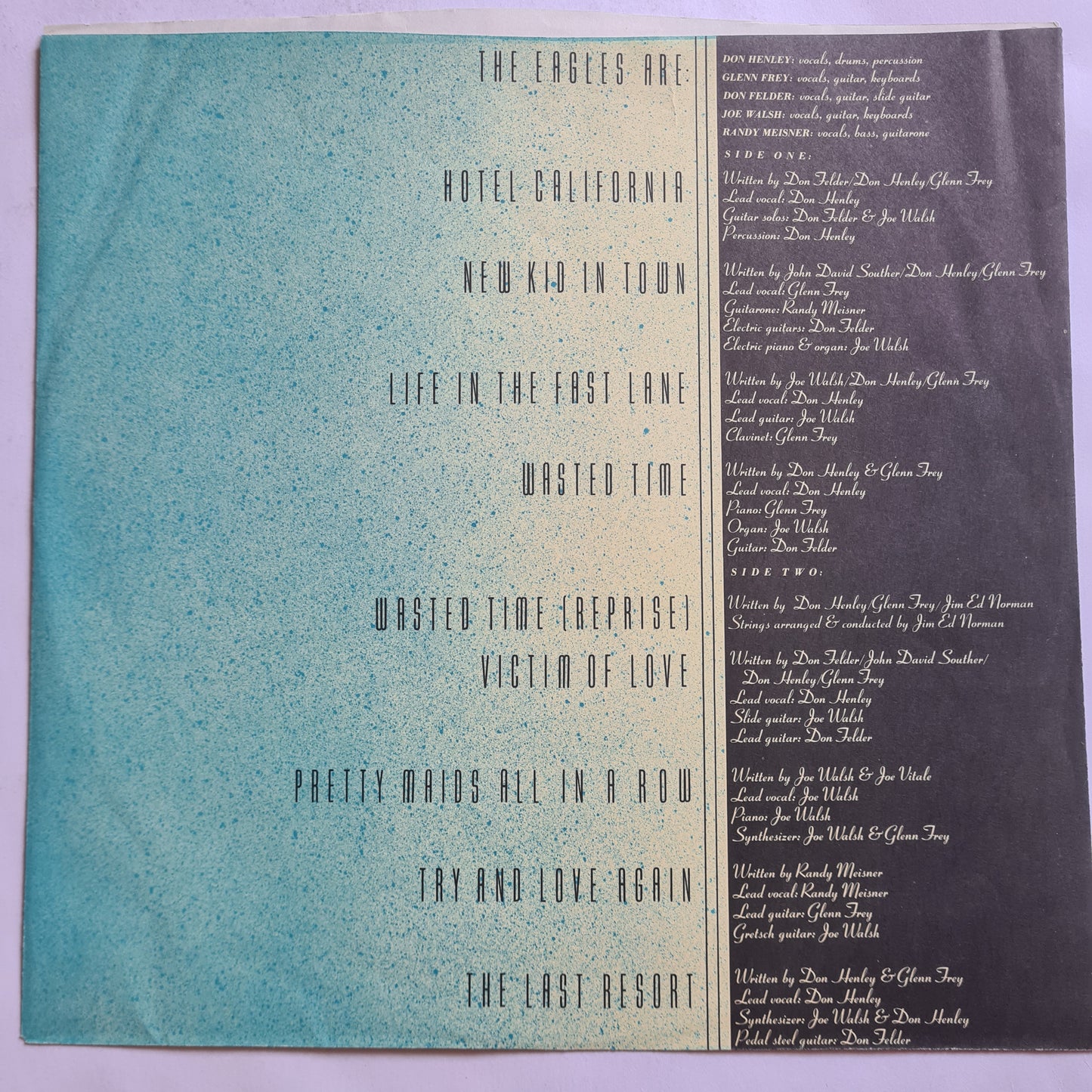 The Eagles – Hotel California - 1976 (Japanese Pressing - with poster) - Vinyl Record LP (near mint)