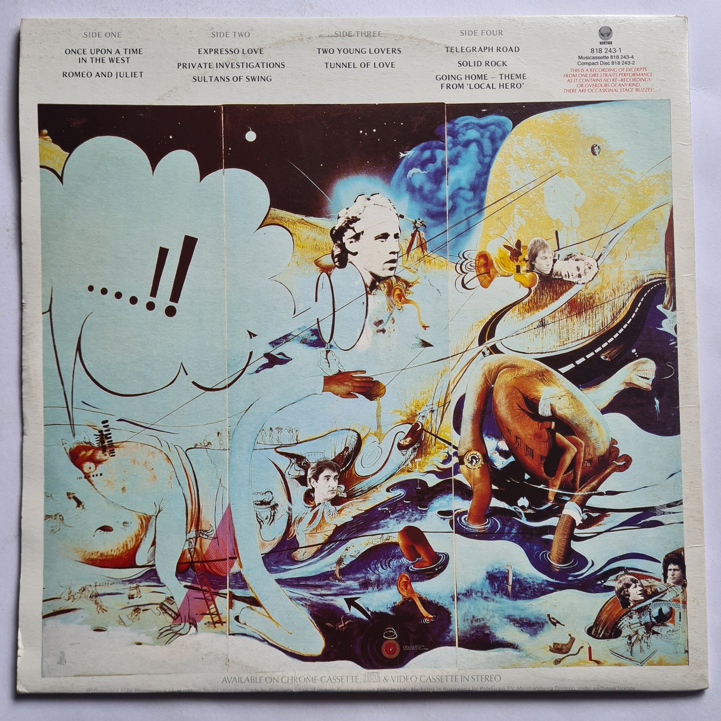 Dire Straits – Alchemy: Dire Straits Live - 1984 (Gatefold) - 2LP Vinyl Record