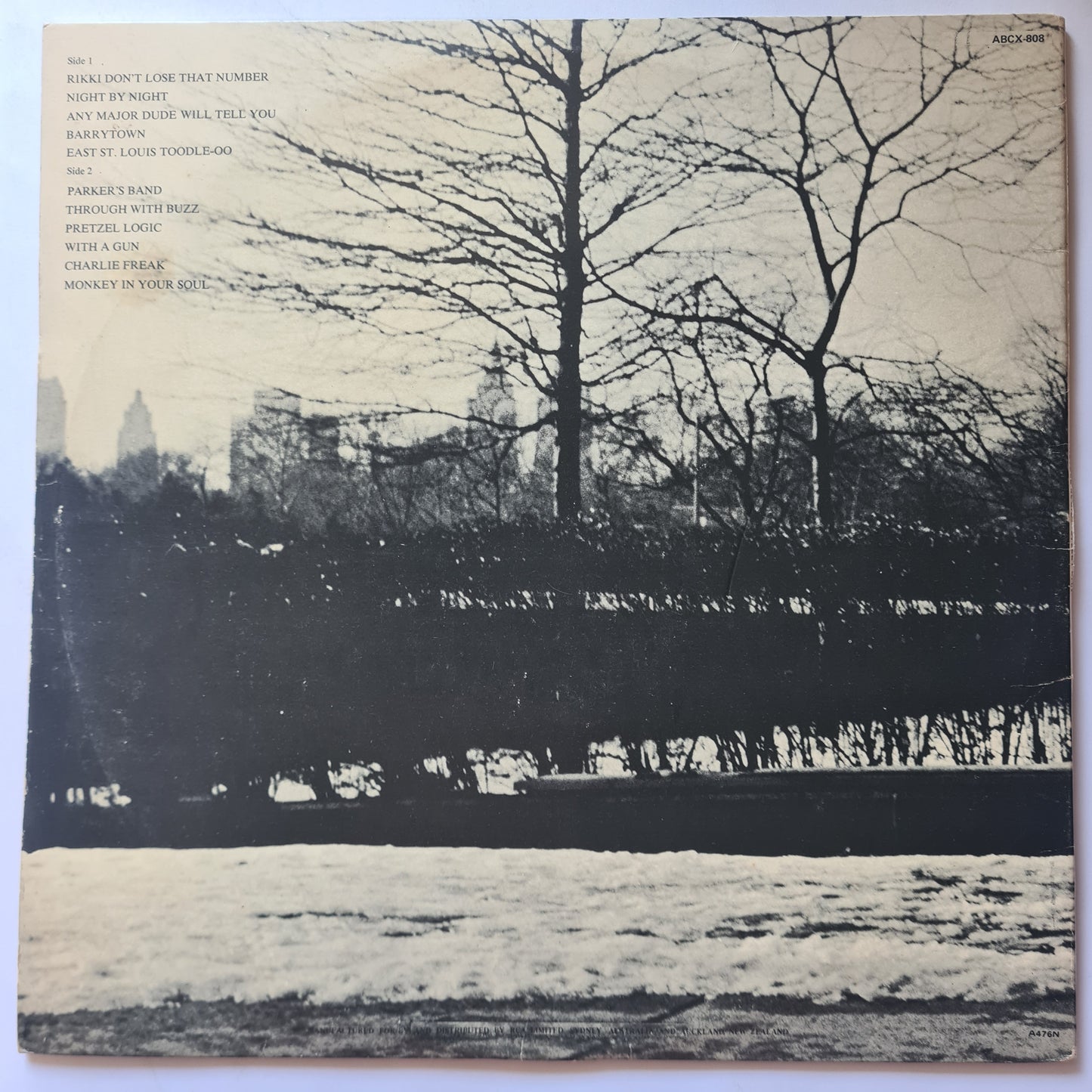Steely Dan – Pretzel Logic - 1974 (Gatefold) - Vinyl Record LP