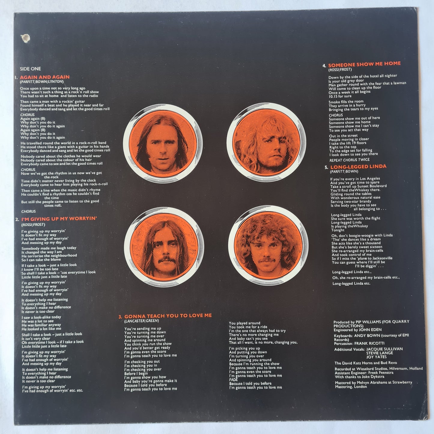 Status Quo – If You Can't Stand The Heat - 1978 (Gatefold) - Vinyl Record LP