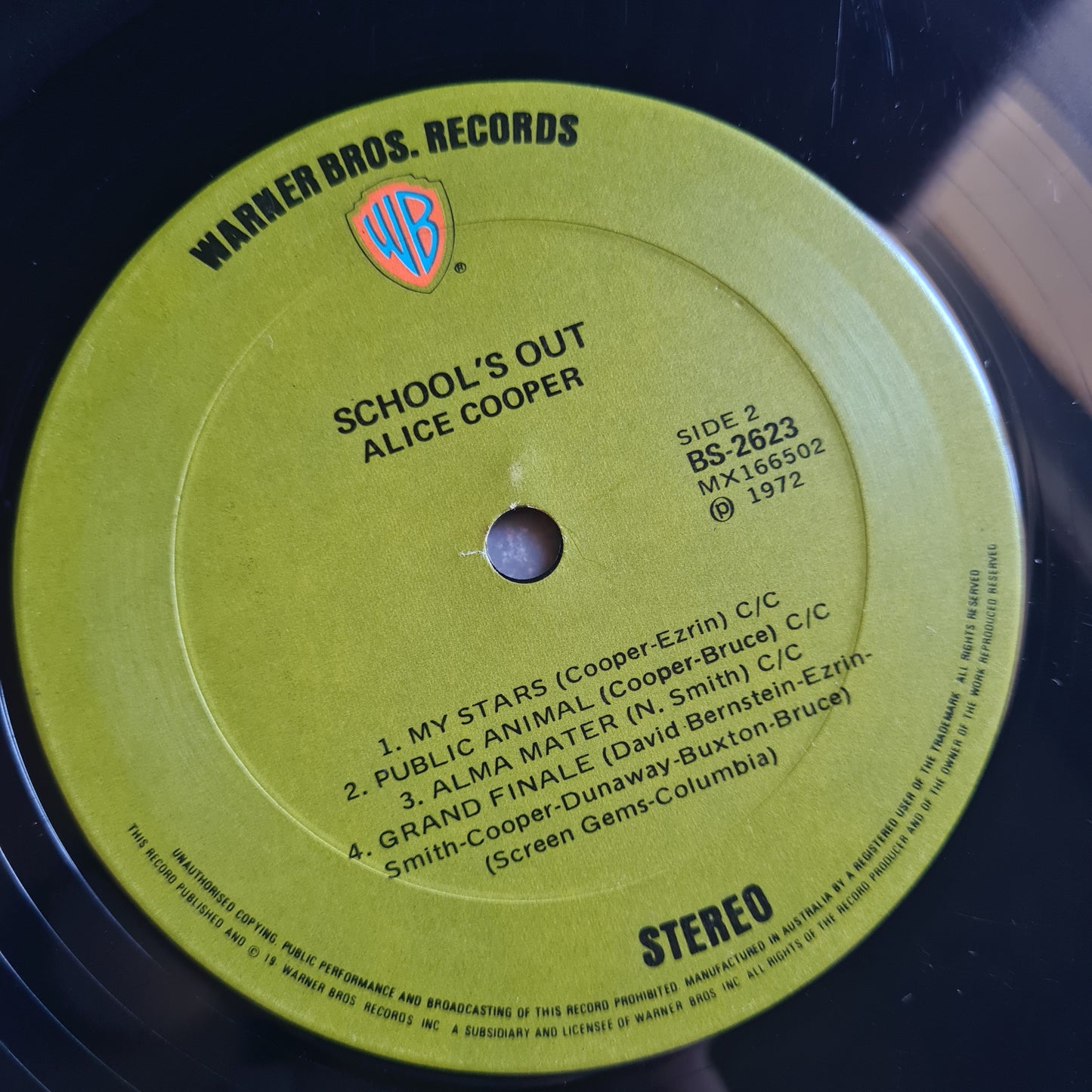 Alice Cooper – Schools Out (Folding Desk Cover) - 1972 - Vinyl Record LP (First Australian Pressing)