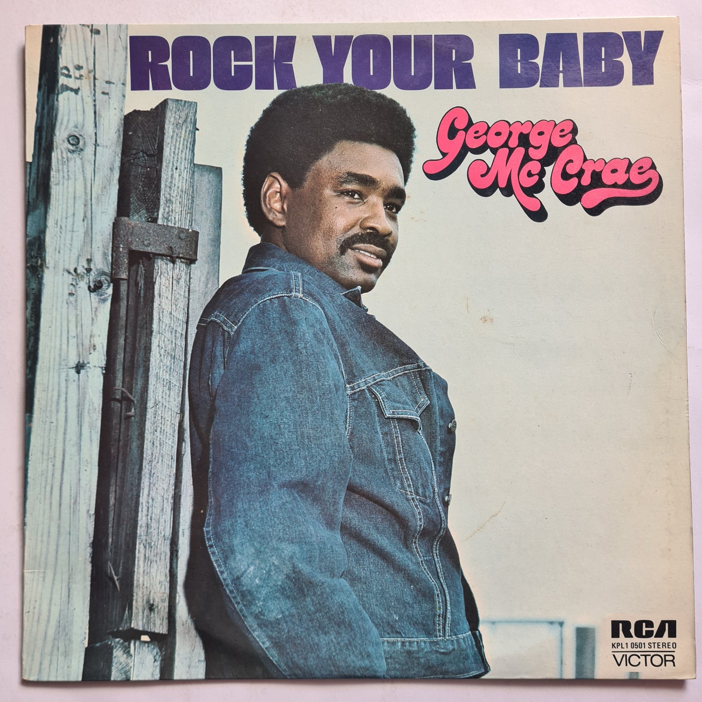 George McCrae – Rock Your Baby - 1974 - Vinyl Record LP