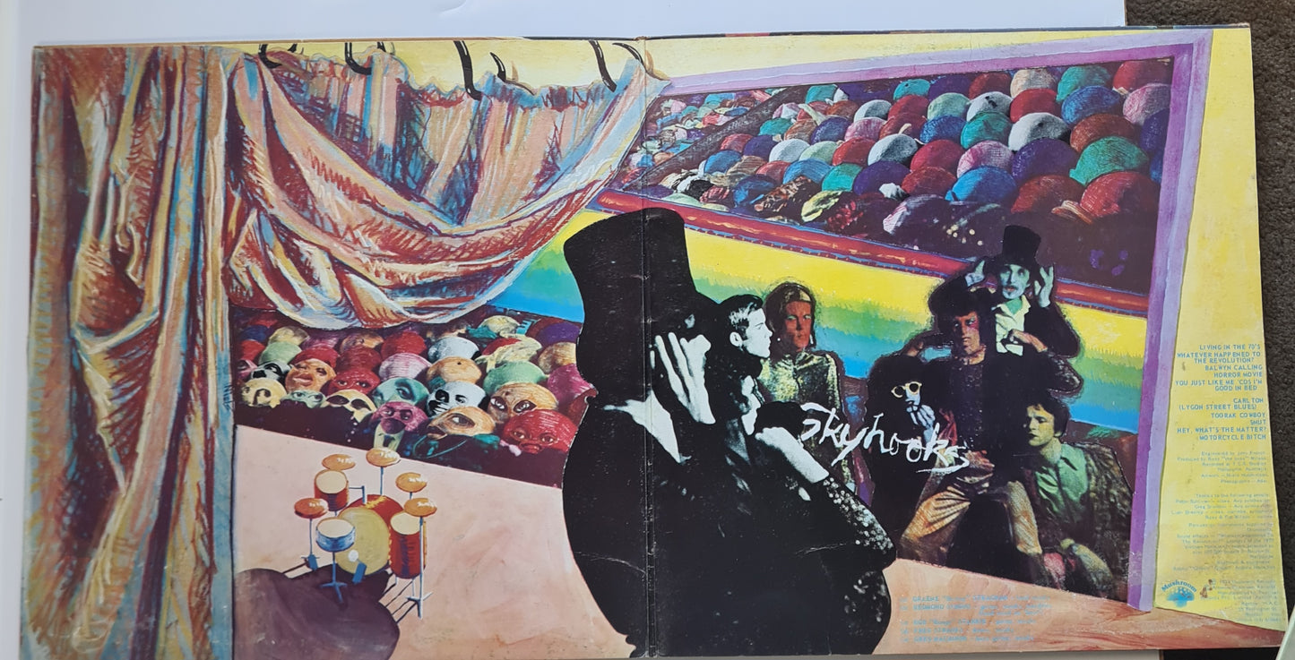 Skyhooks – Living In The 70's - 1974 (2nd Australian pressing) - Vinyl Record LP