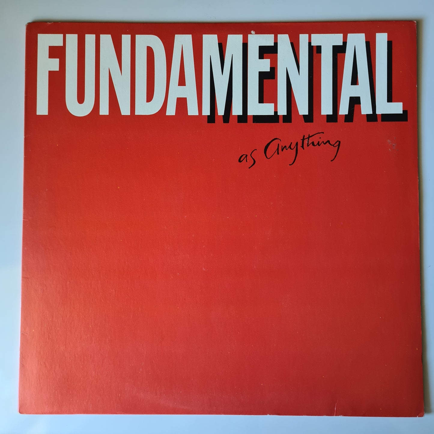 Mental As Anything - Fundamental As Anything  - 1985 (Limited Edition with Bonus Single & Posters) - Vinyl Record LP
