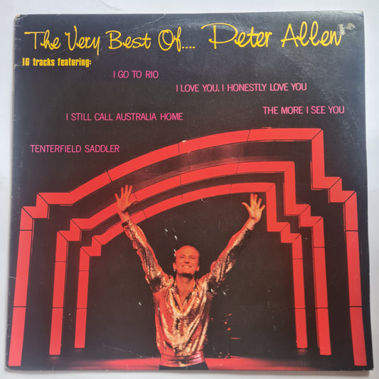 Peter Allen – The Very Best Of.... Peter Allen - 1982 - Vinyl Record LP