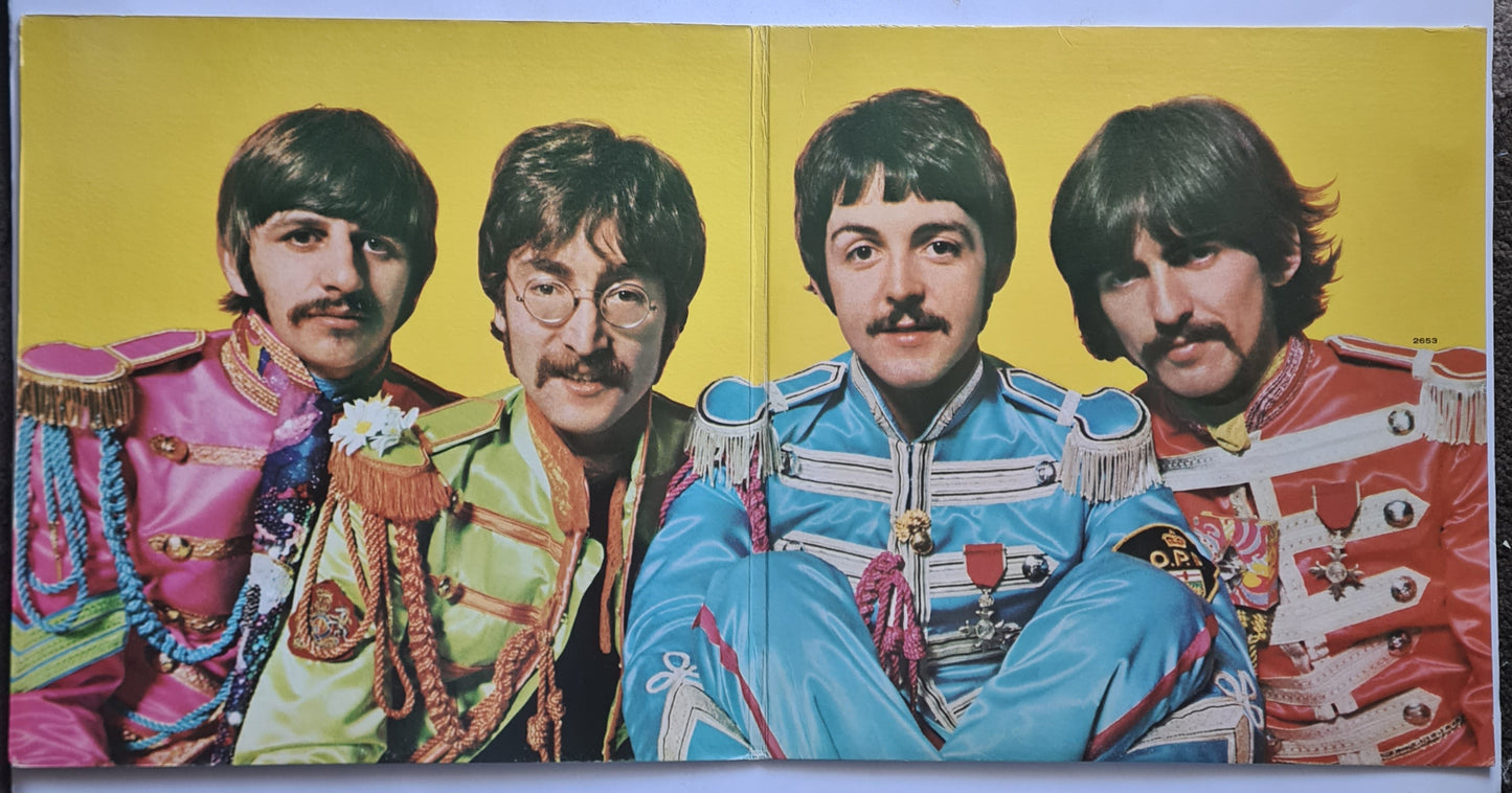 The Beatles – Sgt Peppers Lonely Hearts Club Band - 1967 (1968 USA Pressing) - Vinyl Record LP with insert