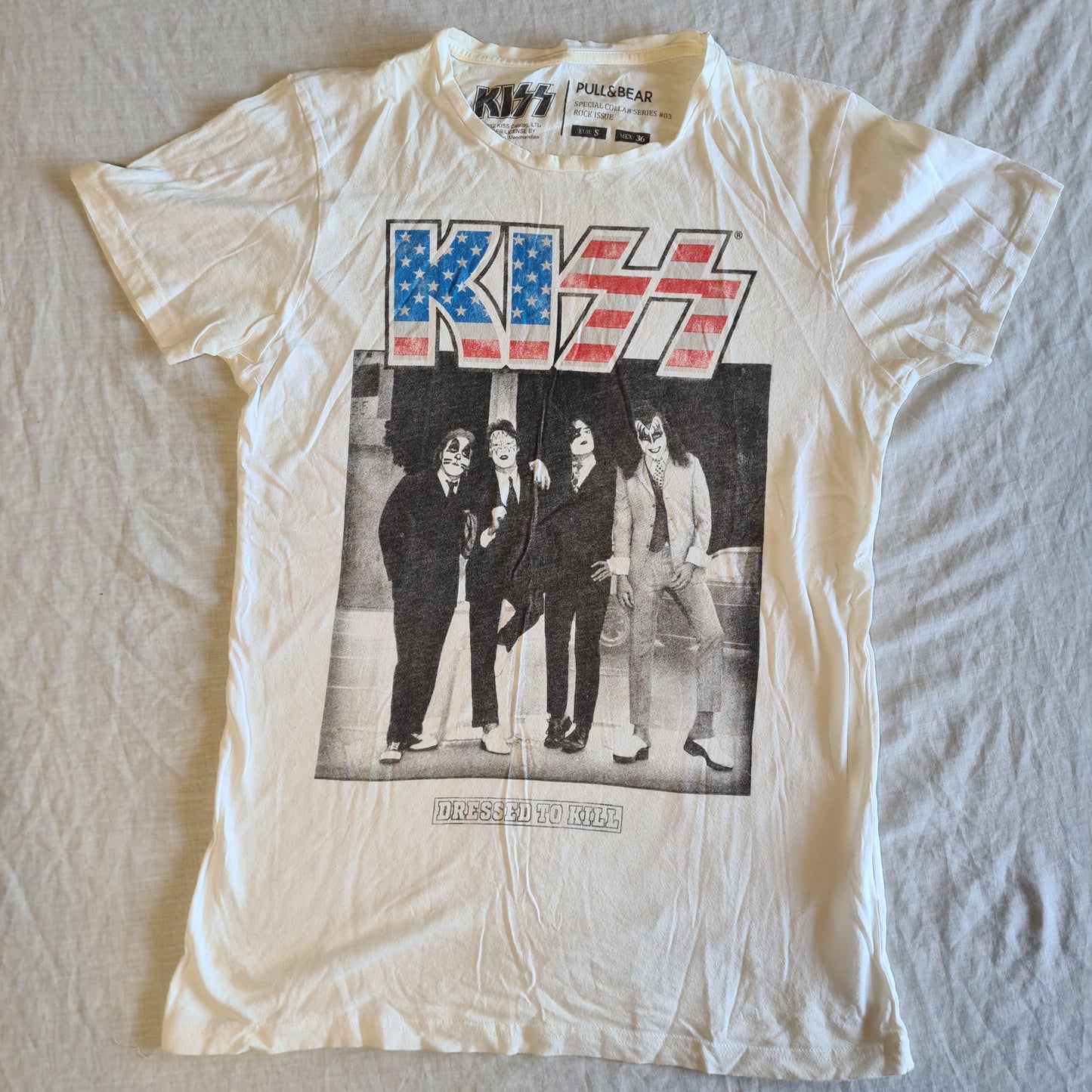 KISS | Dressed To Kill (USA Logo) | Size Small T-Shirt