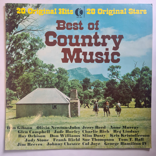 Various Artists/Hits album - Best Of Country Music - 1974 - Vinyl Record LP