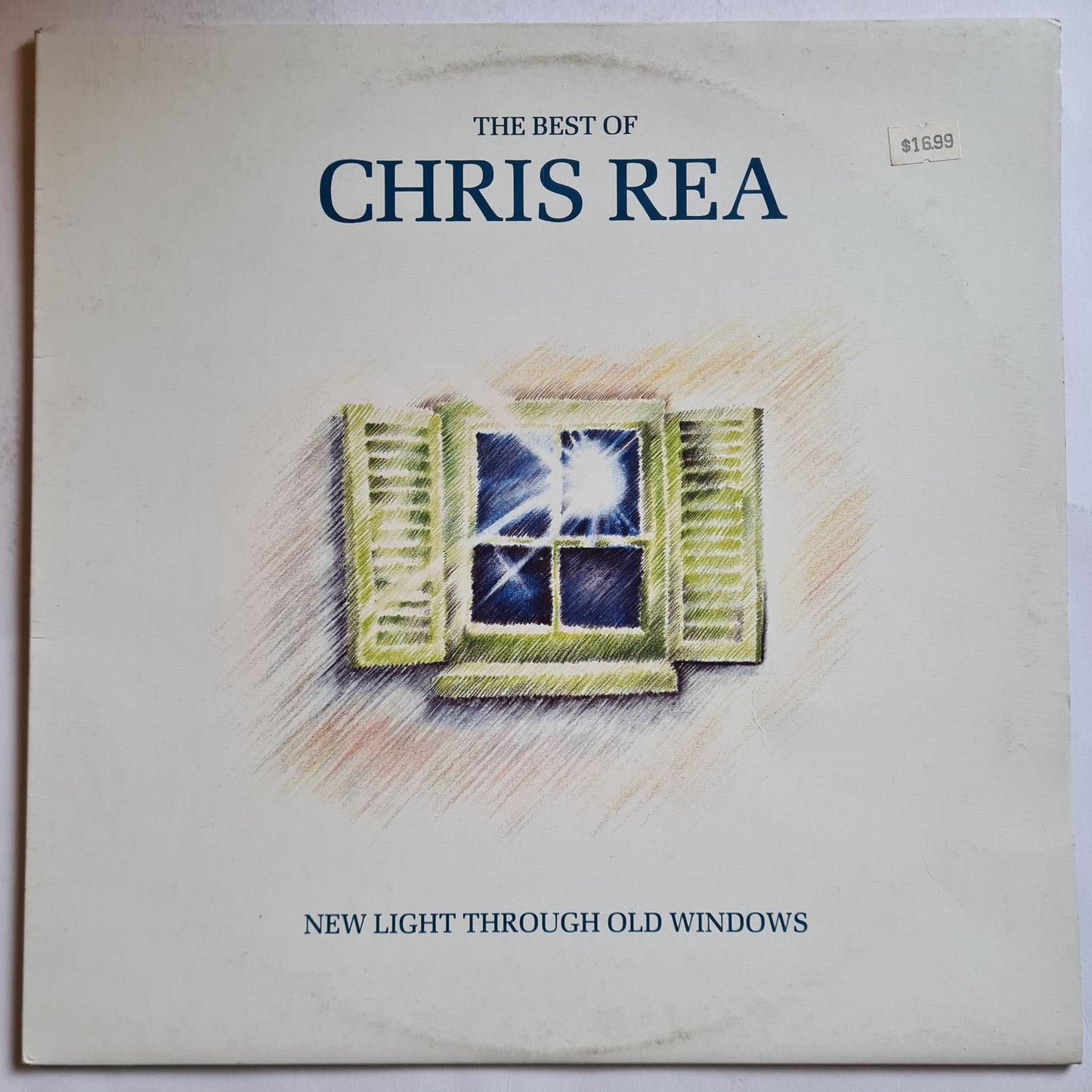 Chris Rea – The Best Of Chris Rea: New Light Through Old Windows - 1988 - Vinyl Record LP (near mint)