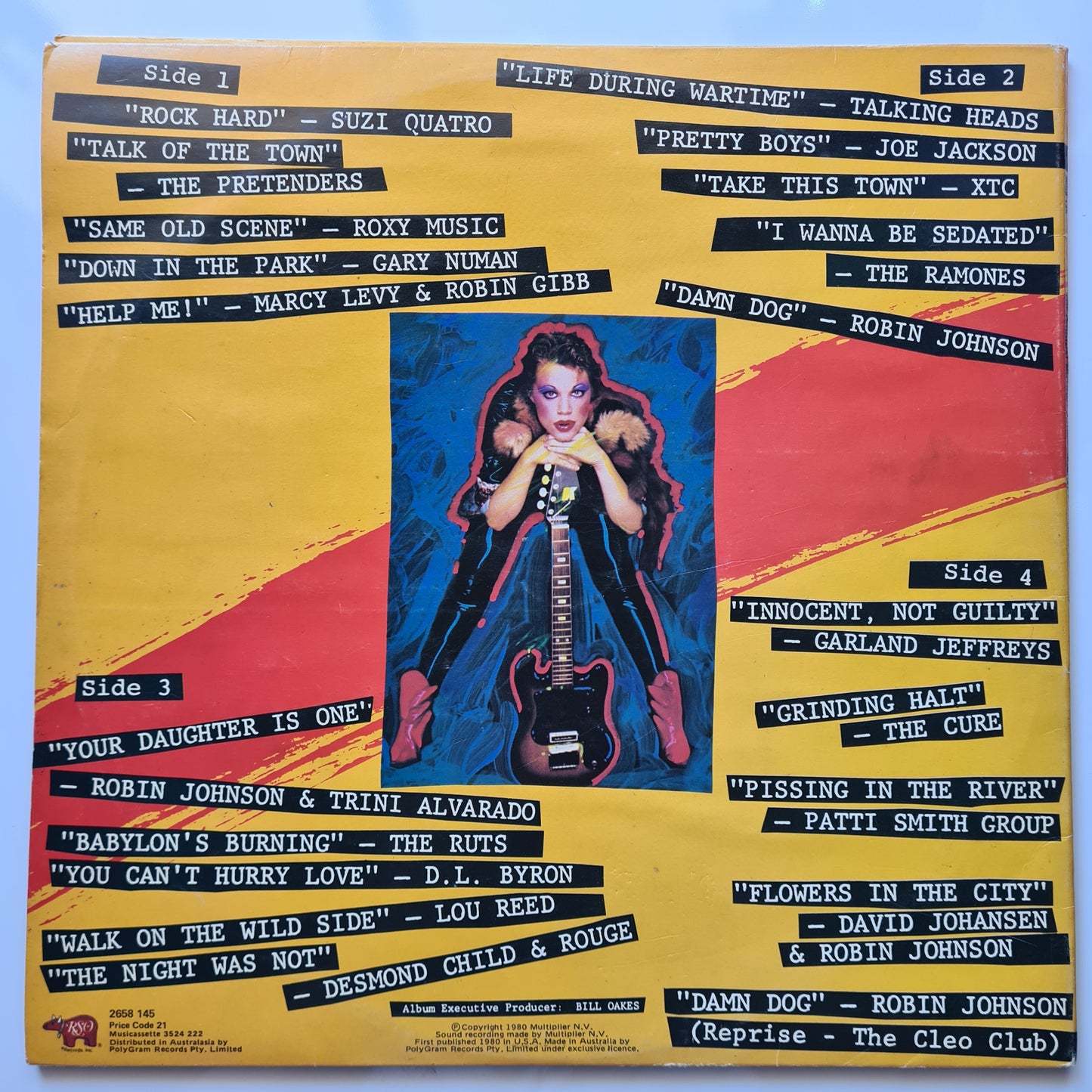 Times Square – The Original Motion Picture Soundtrack - 1980 (Gatefold 2LP) - Vinyl Record