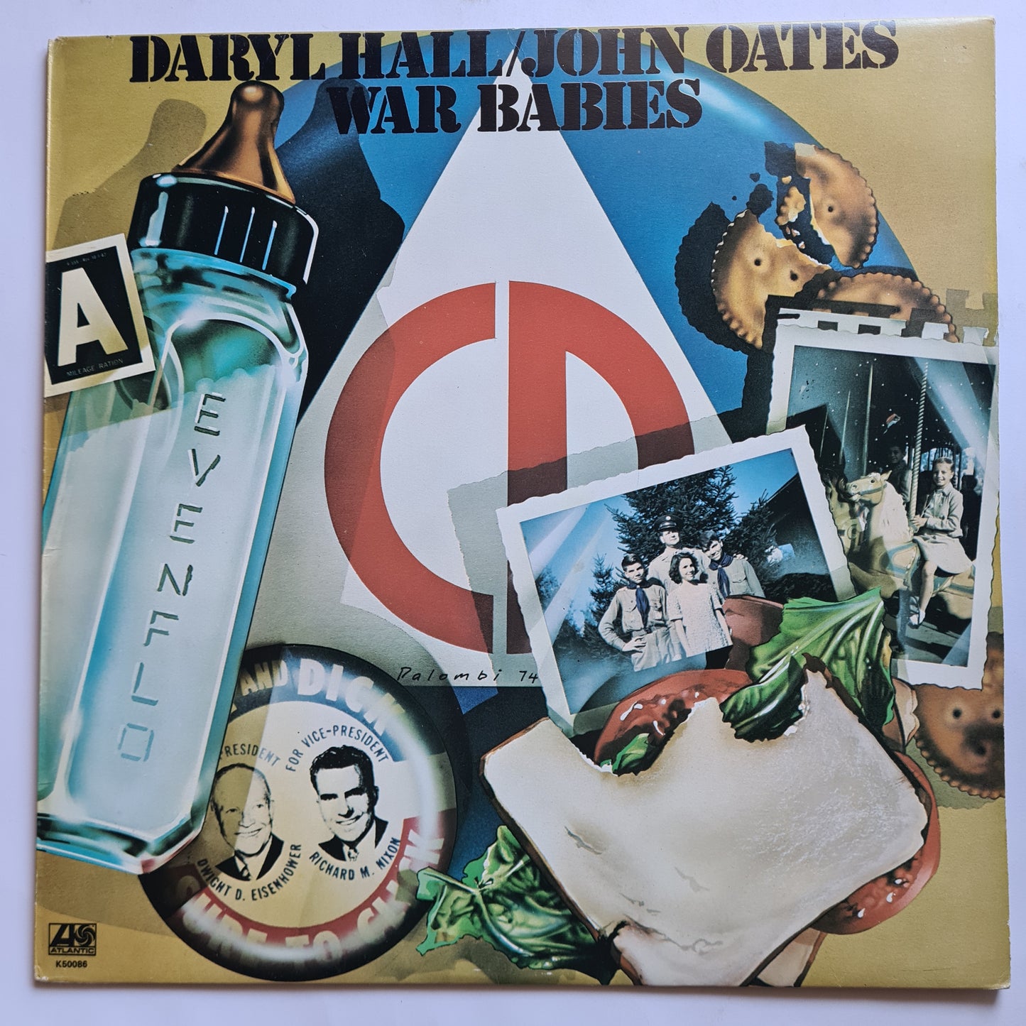 Daryl Hall & John Oates – War Babies - 1974 (UK Pressing) - Vinyl Record LP