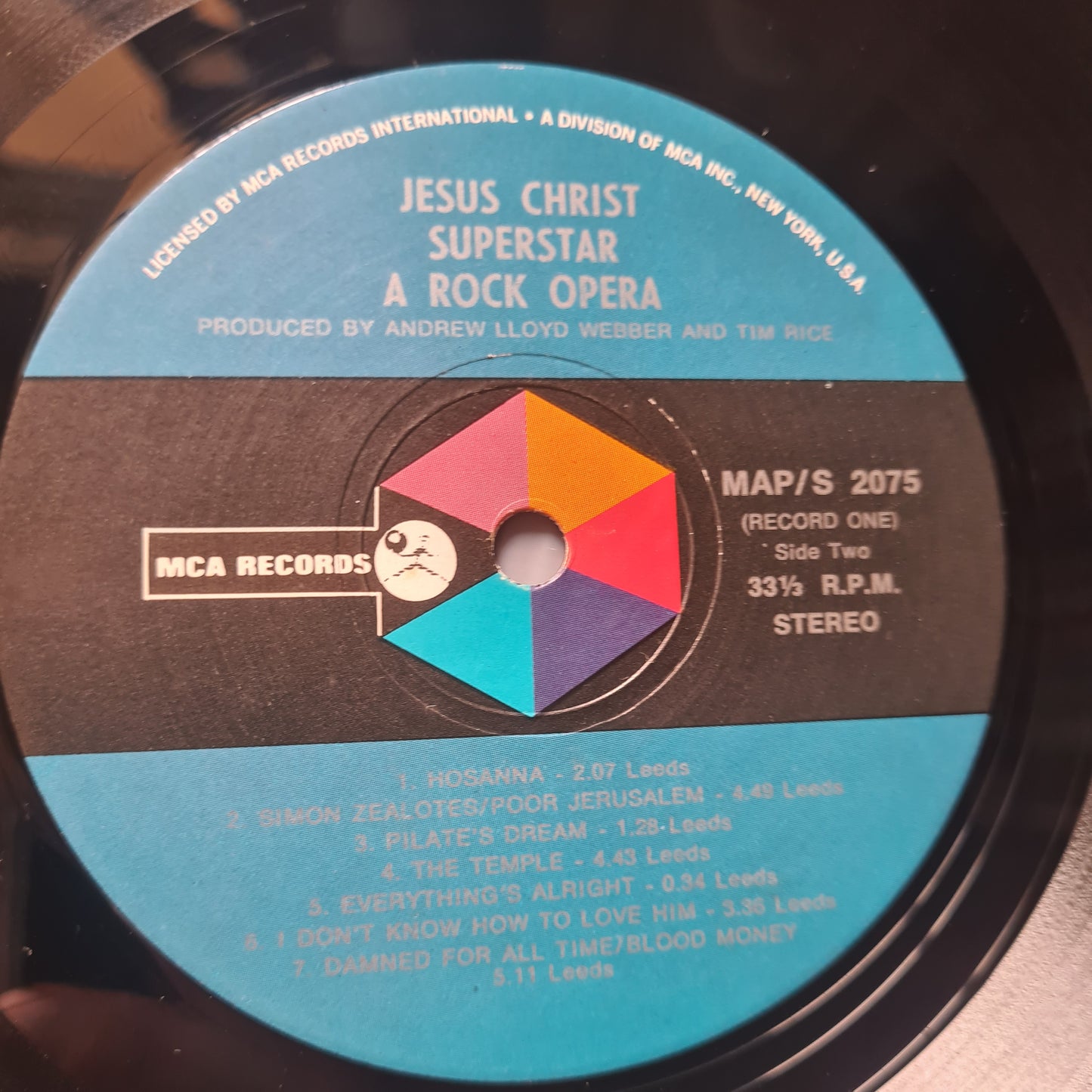 Andrew Lloyd Webber And Tim Rice ‎- Ian Gillan – Jesus Christ Superstar - 1970 (2 LP Gatefold) - Vinyl Record