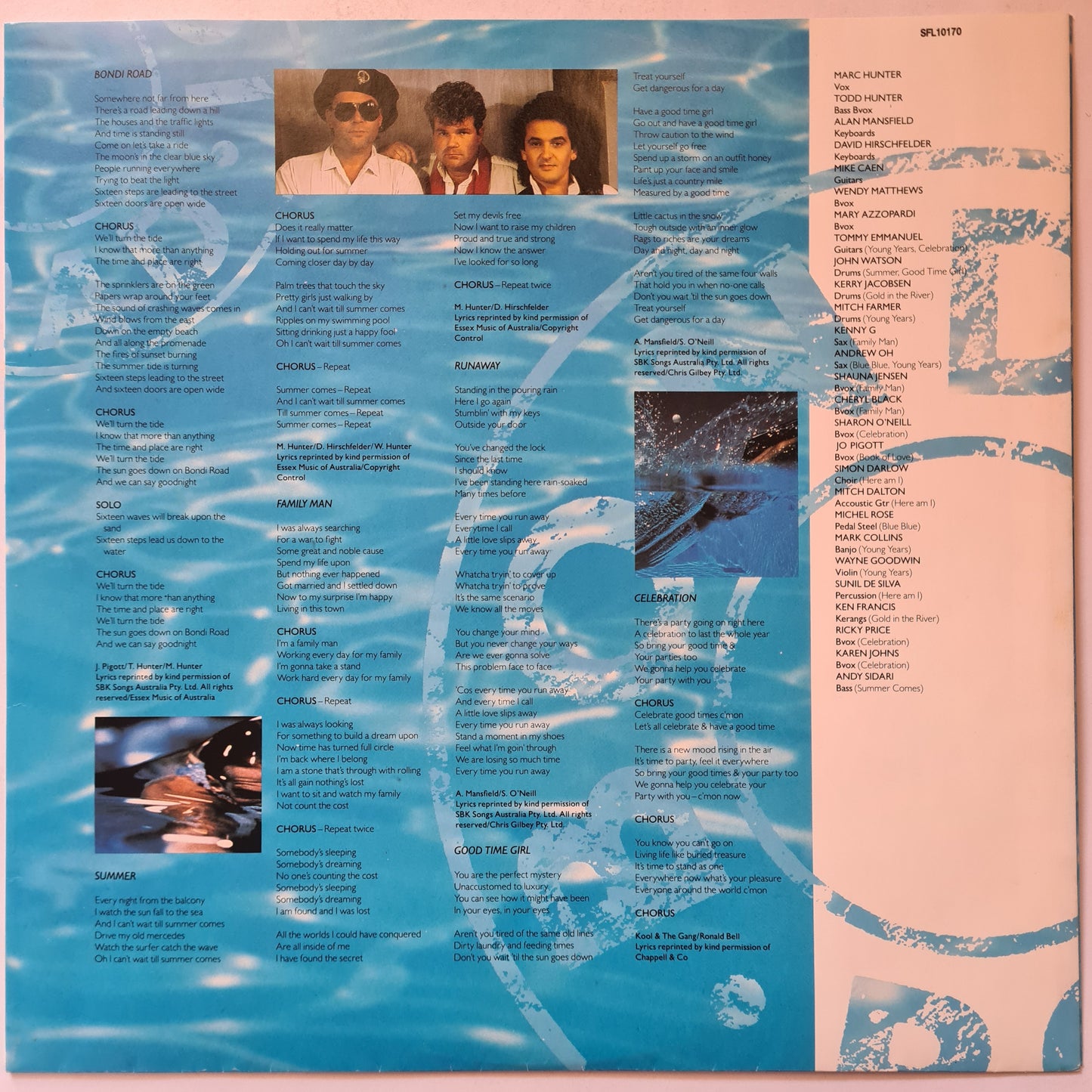 Dragon – Bondi Road - 1989 - Vinyl Record LP