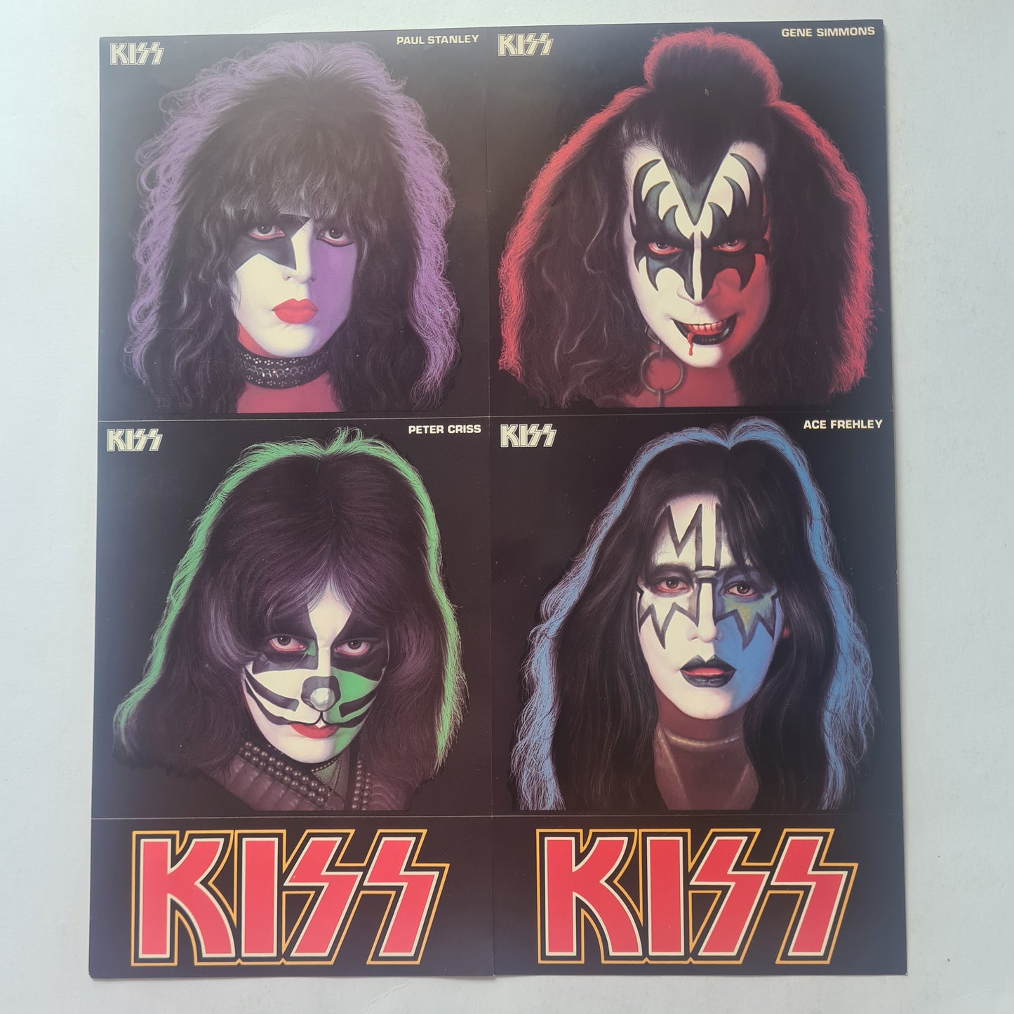 KISS – The Best Of The Solo Albums (with stickers and army form) - 1979 - Vinyl Record LP