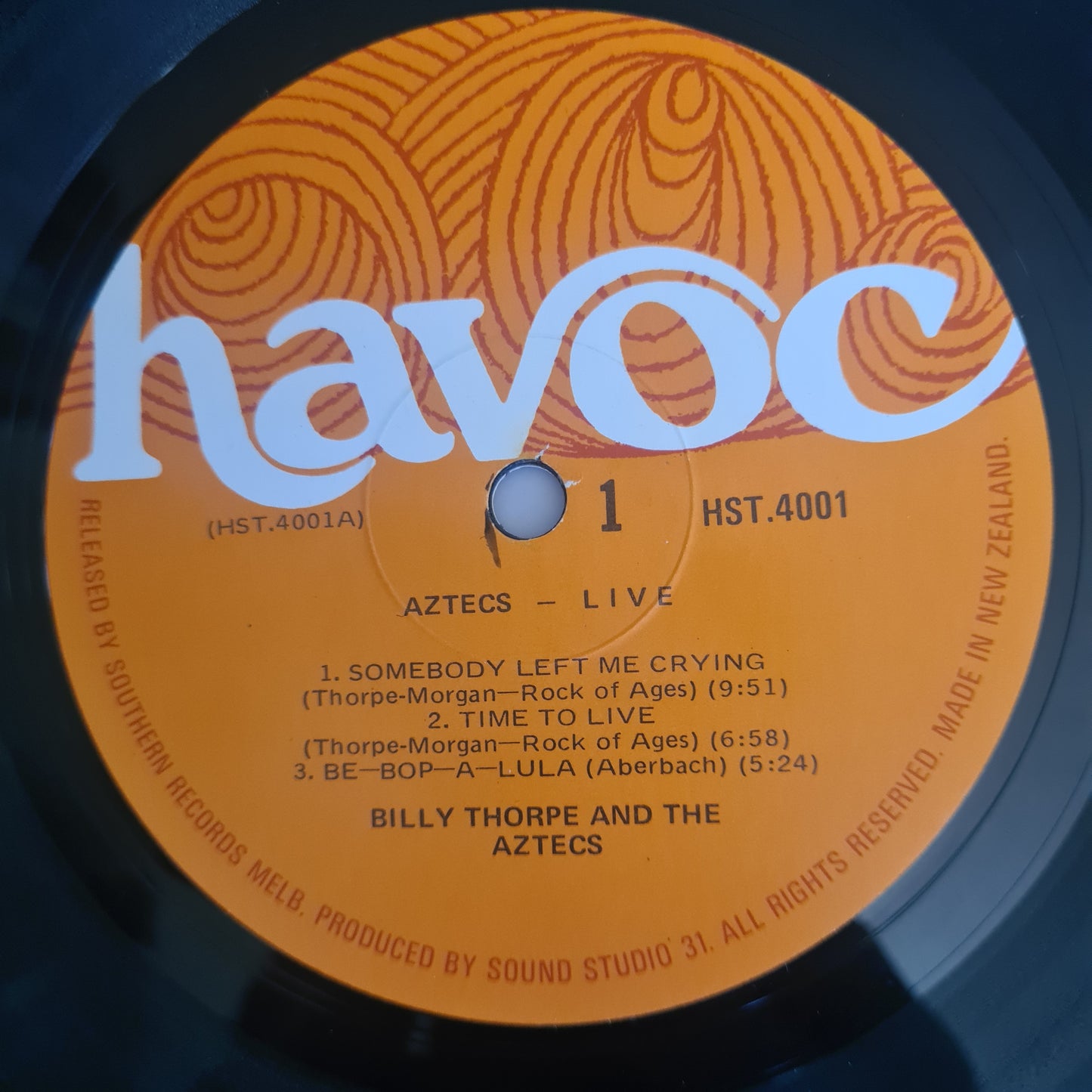 Billy Thorpe & The Aztecs – Live: Melbourne Town Hall - 1971 (Gatefold) - Vinyl Record LP