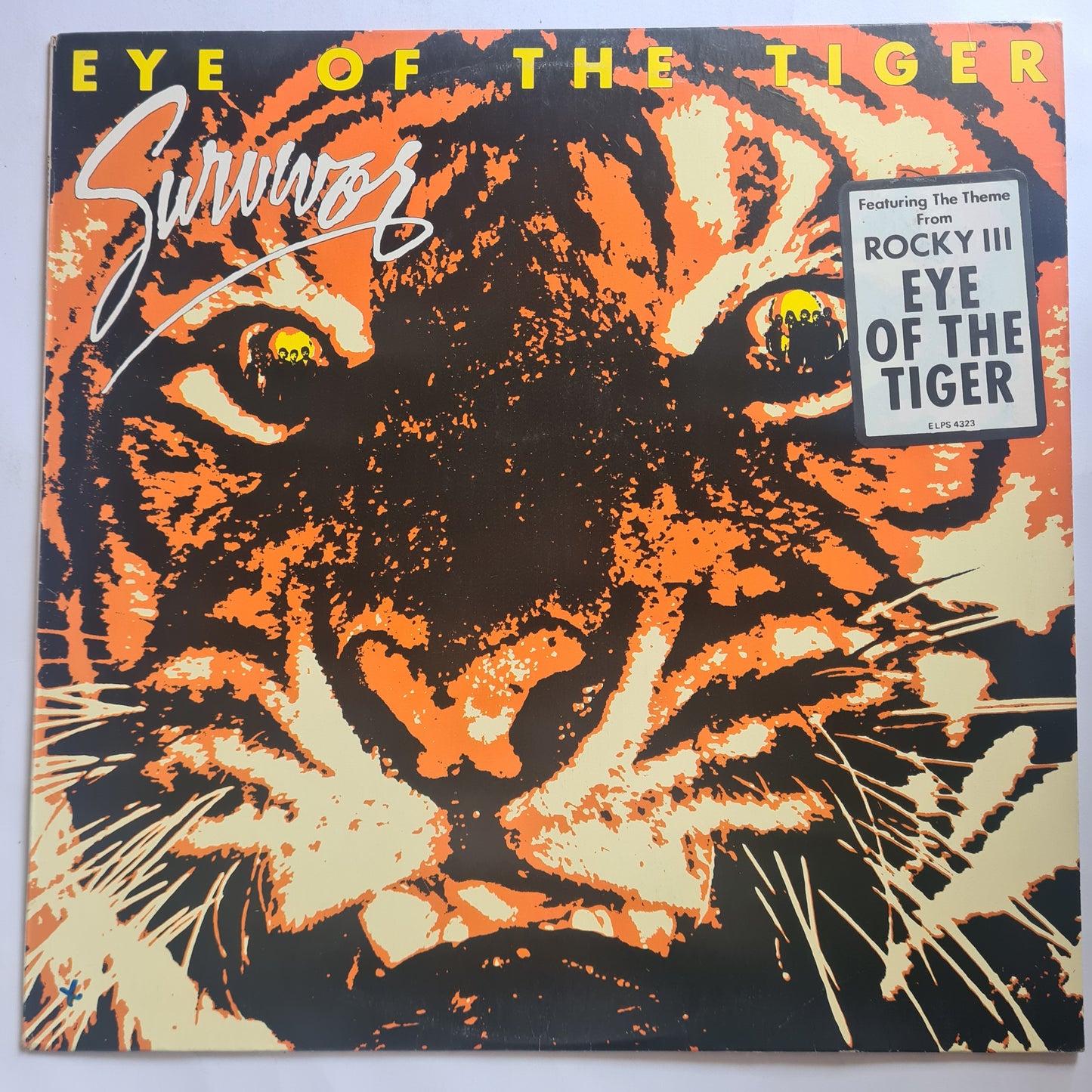 Survivor – Eye of The Tiger - 1982 - Vinyl Record LP