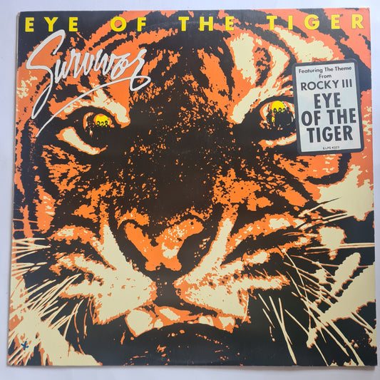 Survivor – Eye of The Tiger - 1982 - Vinyl Record LP