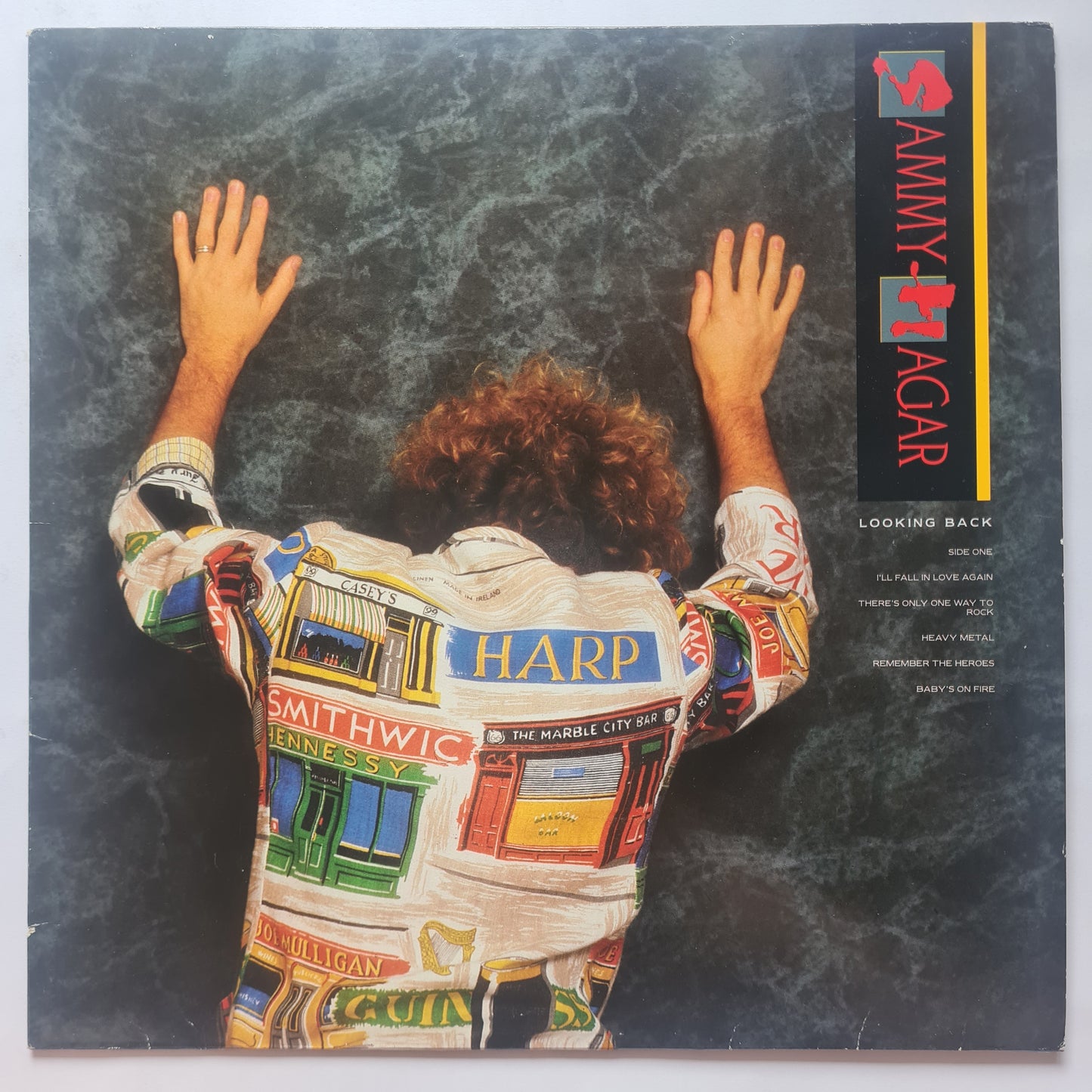 Sammy Hagar (Van Halen) – Looking Back - 1986 (Europe Pressing) - Vinyl Record LP