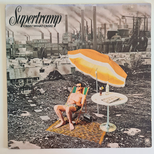 Supertramp – Crisis? What Crisis? - 1975 (USA 1st Pressing) - Vinyl Record LP