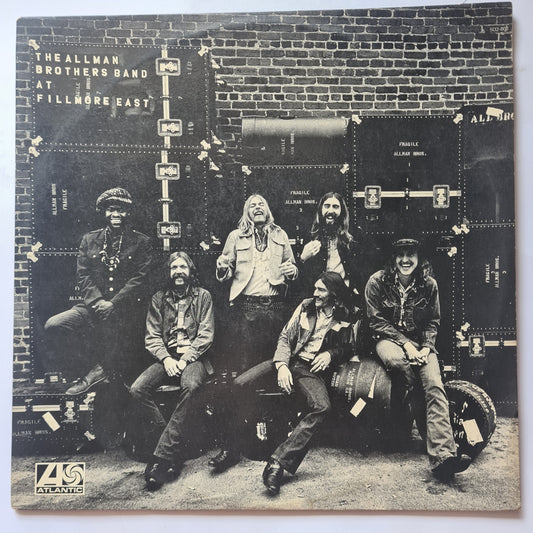 The Allman Brothers Band – The Allman Brothers Band At Fillmore East - 1971 - Vinyl Record 2LP (EX)