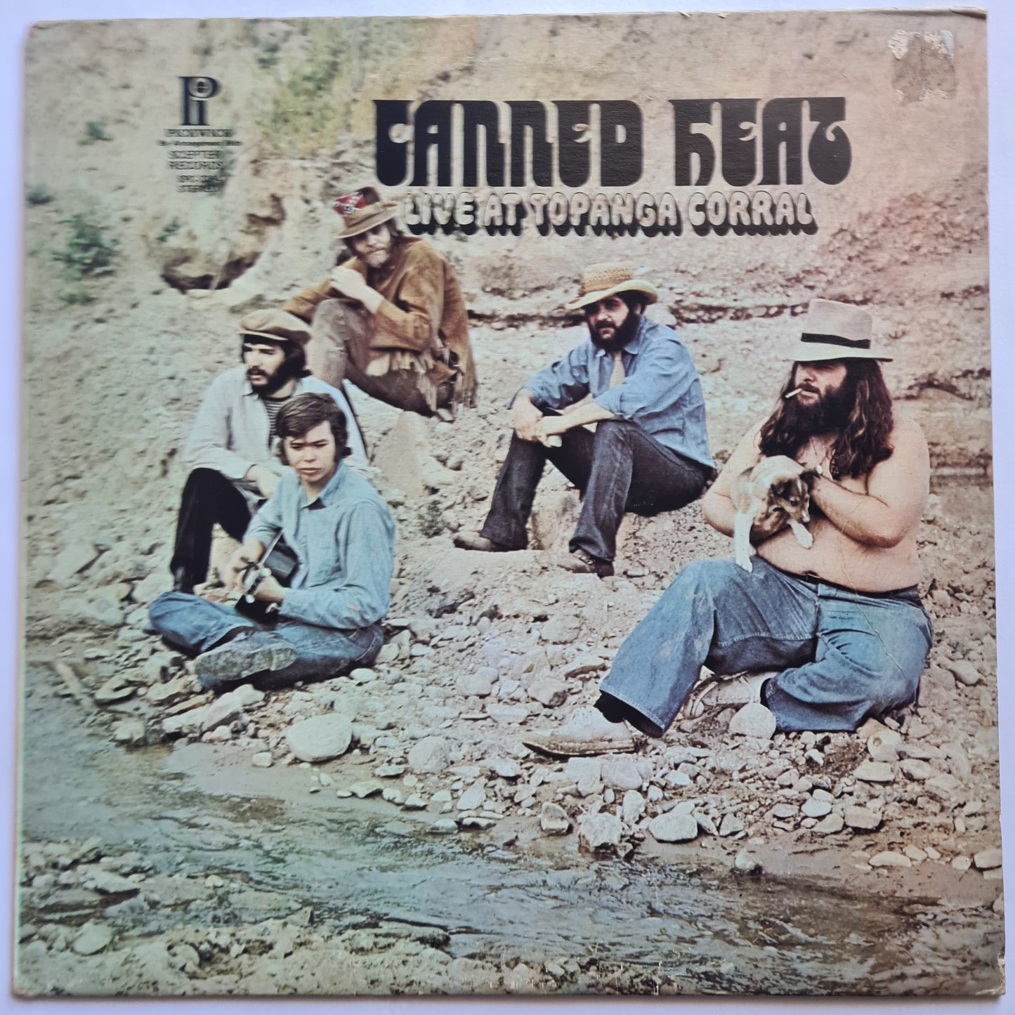 Canned Heat – Live At Topanga Corral - 1970 (Canadian Pressing)- Vinyl Record LP