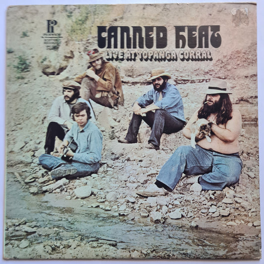 Canned Heat – Live At Topanga Corral - 1970 (Canadian Pressing)- Vinyl Record LP