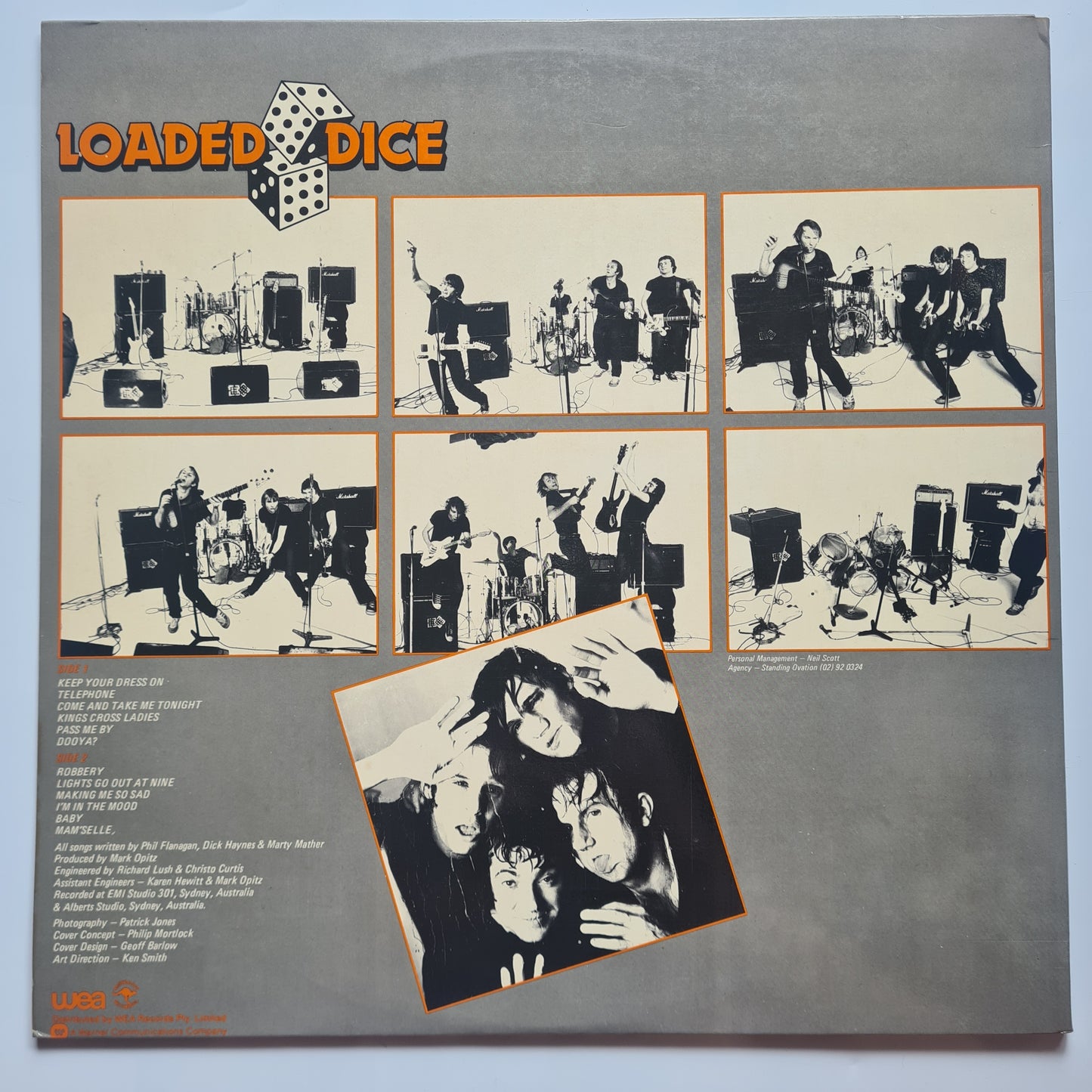 Loaded Dice – No Sweat - 1979 - Vinyl Record LP (near mint)