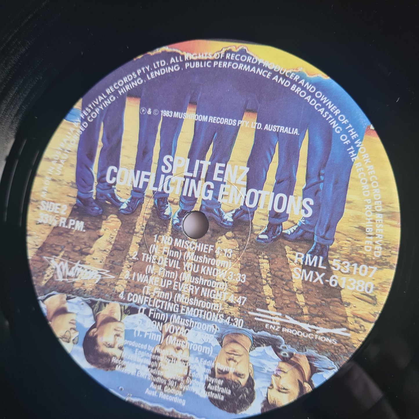 Split Enz – Conflicting Emotions - 1983 - Vinyl Record LP