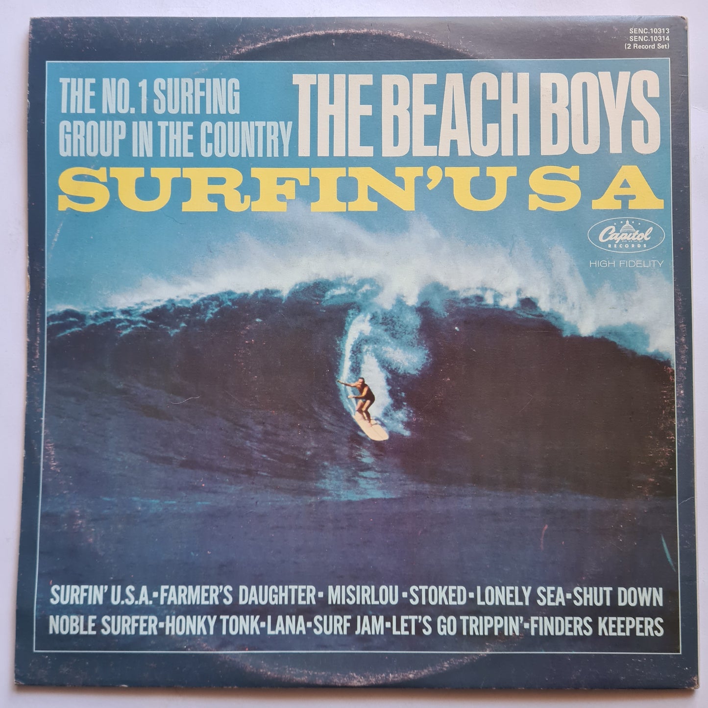 The Beach Boys – Surfin' Safari / Surfin' USA - 1962/63 (1976 Australian Pressing) - Vinyl Record 2LP