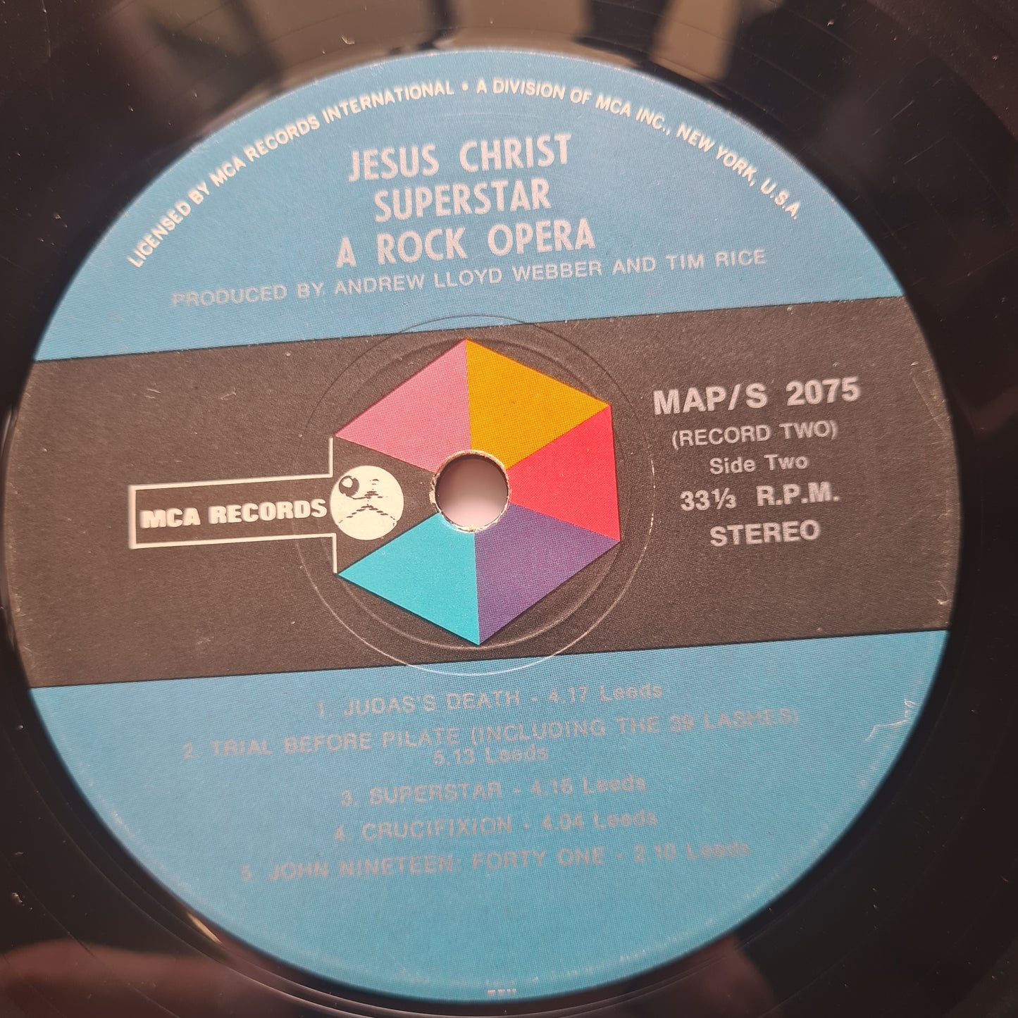 Andrew Lloyd Webber And Tim Rice ‎- Ian Gillan – Jesus Christ Superstar - 1970 (2 LP Gatefold) - Vinyl Record