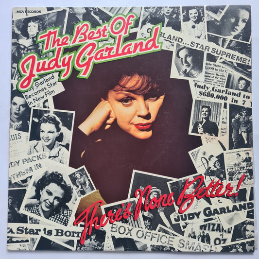 Judy Garland  – The Best Of Judy Garland... There's None Better!  - 1980 - Vinyl Record Lp
