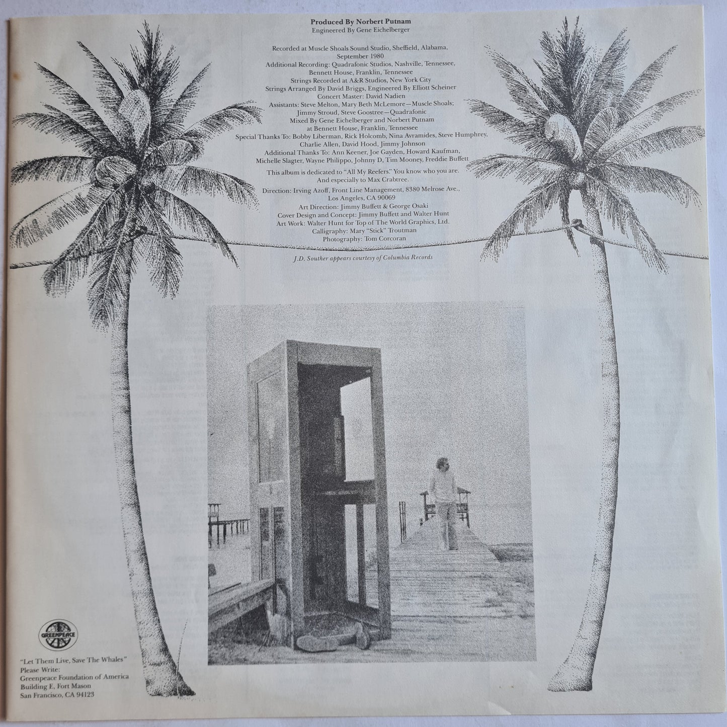 Jimmy Buffett – Coconut Telegraph - 1980 - Vinyl Record LP