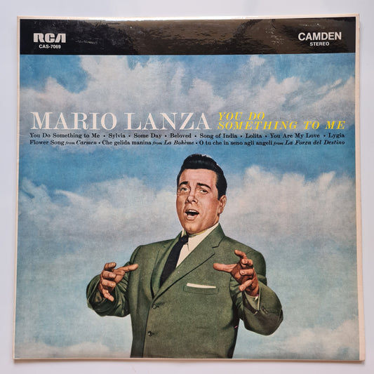Mario Lanza – You Do Something To Me - 1958 (60's Australian reissue)- Vinyl Record LP