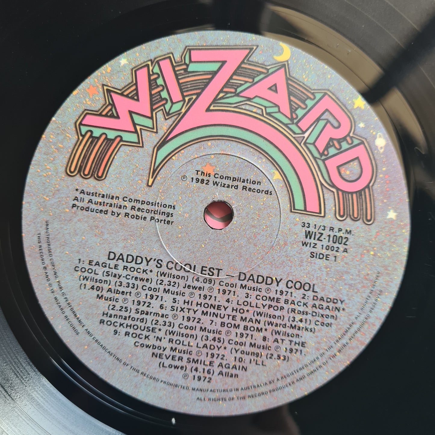 Daddy Cool – Daddy's Coolest: 20 Greatest Hits Of Daddy Cool - 1982 - Vinyl Record LP