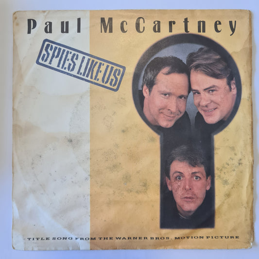 Paul McCartney (Beatles) - Spies Like Us - 1985 - Vinyl Record 7" Single - 45 RPM