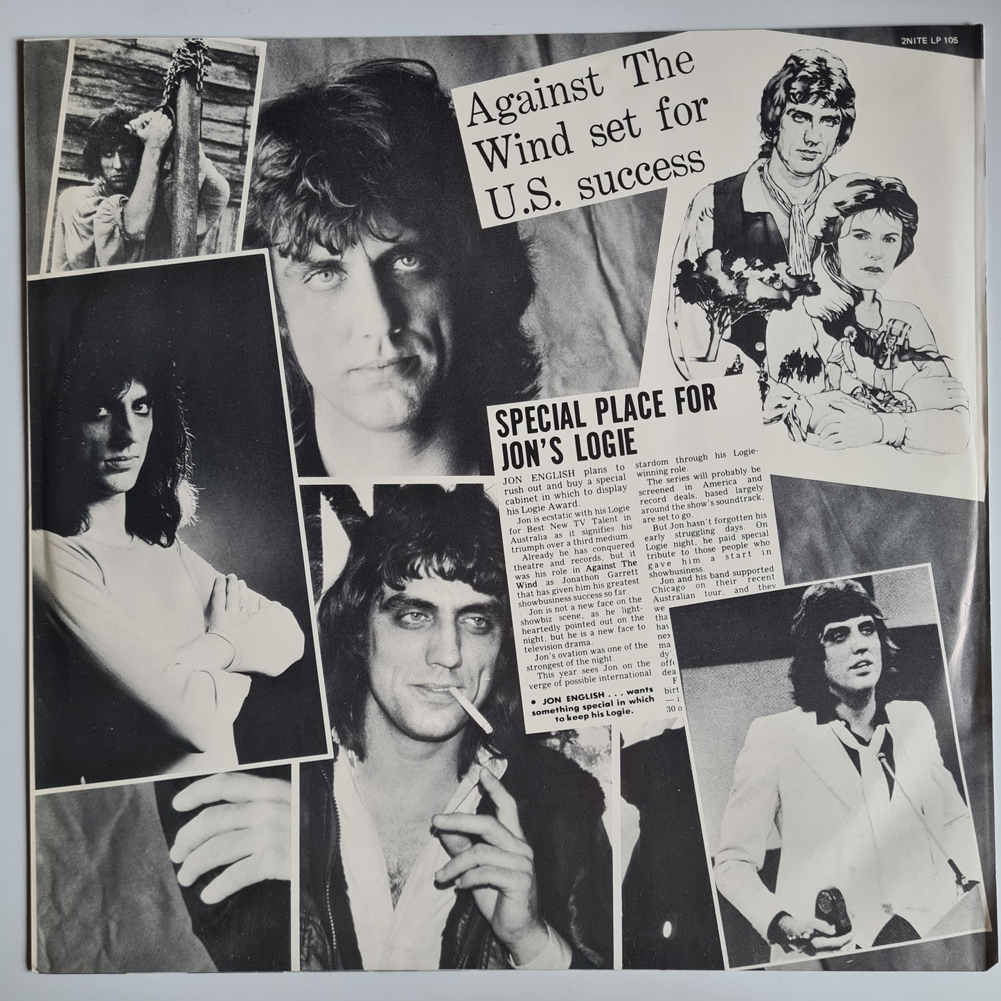 Jon English – English History - 1979 (Gatefold 2LP) - Vinyl Record (near mint)