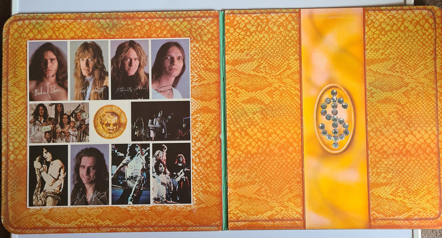 Alice Cooper – Billion Dollar Babies - 1973 (1975 USA Pressing) - Vinyl Record LP