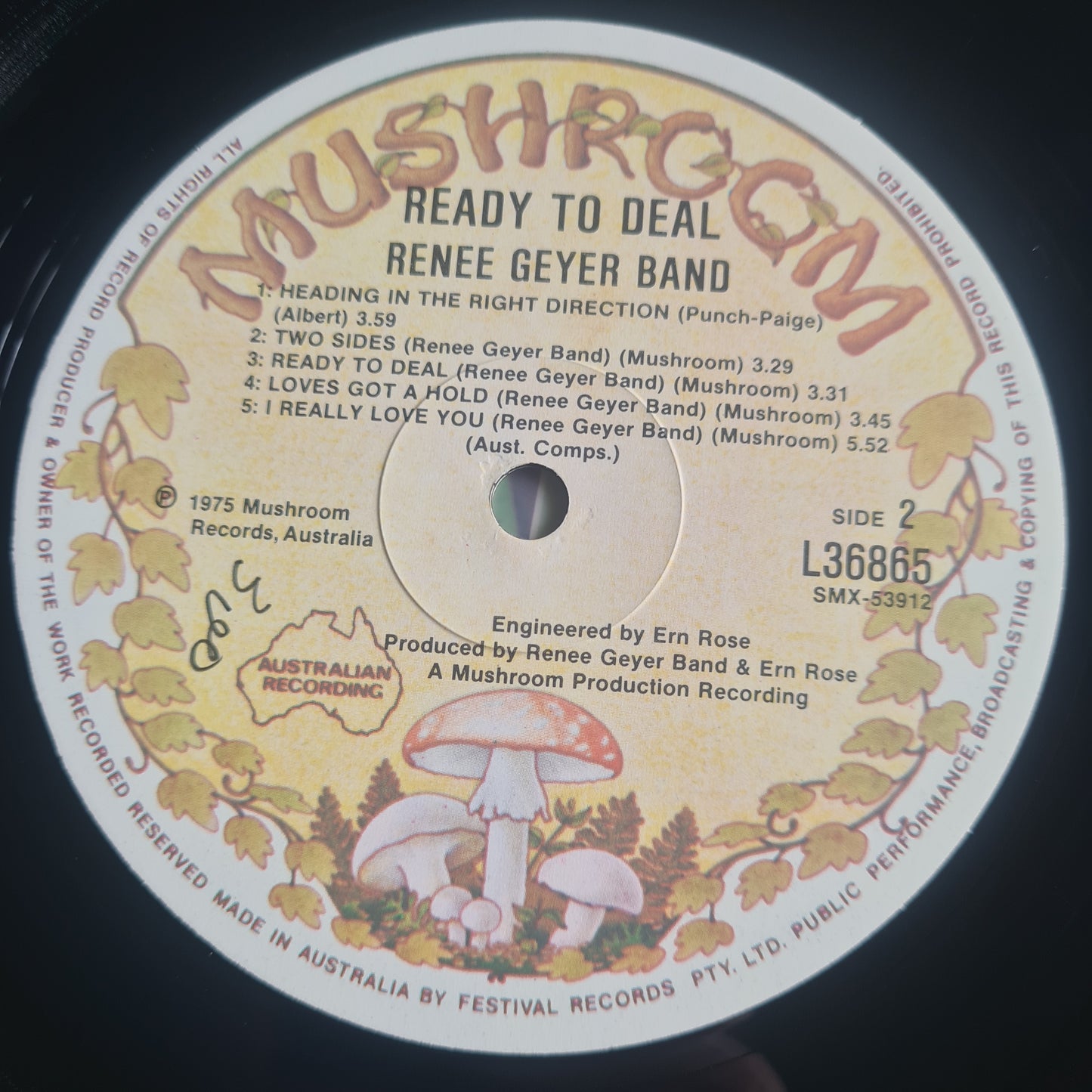 Renee Geyer Band – Ready To Deal - 1975 (1979 reissue) - Vinyl Record LP