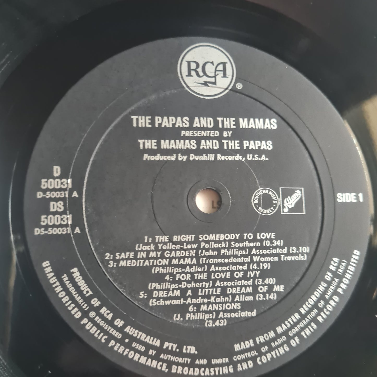 The Mamas & The Papas – The Papas & The Mamas - 1968 - Vinyl Record Lp (near mint)