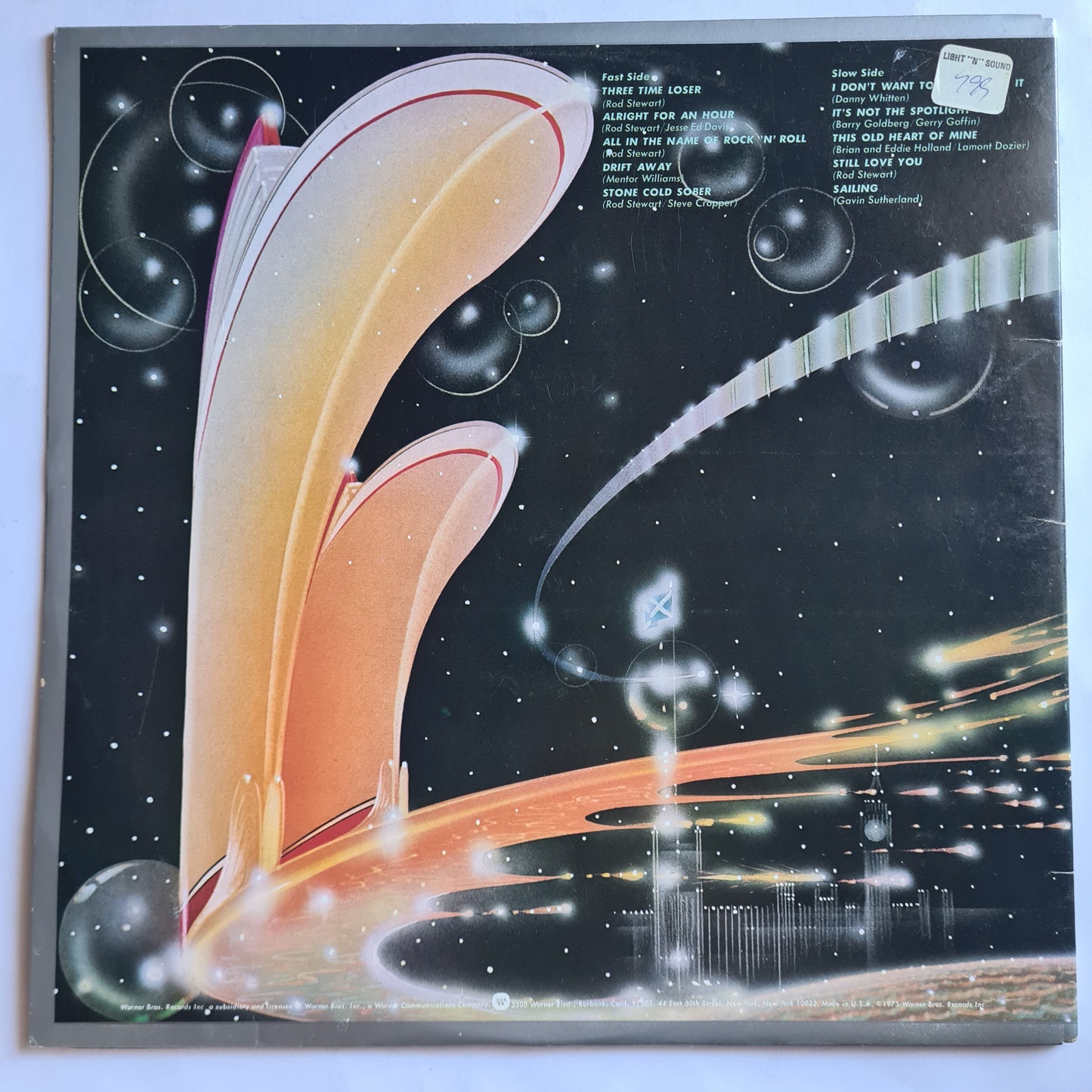 Rod Stewart – Atlantic Crossing - 1975 (Gatefold) - Vinyl Record LP