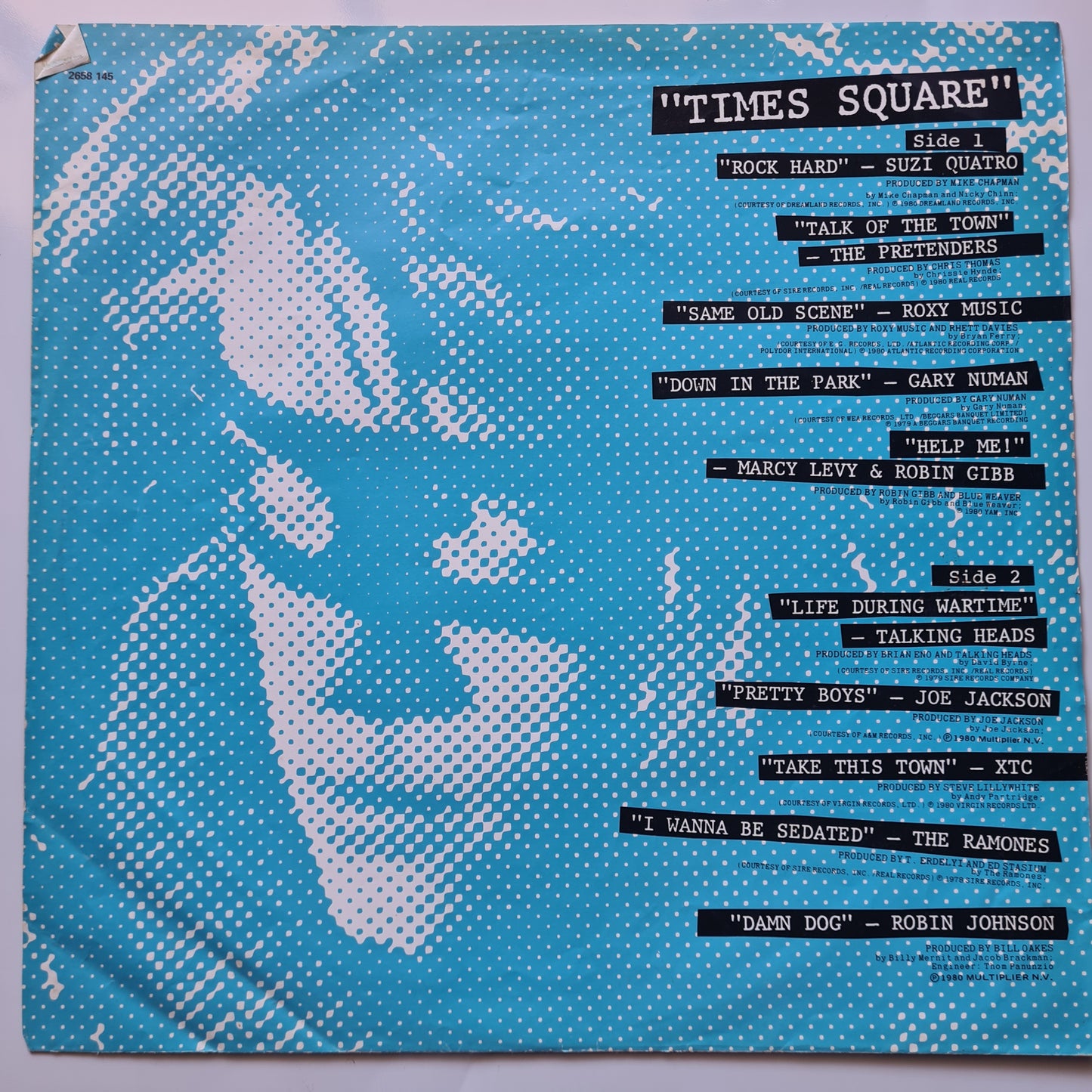 Times Square – The Original Motion Picture Soundtrack - 1980 (Gatefold 2LP) - Vinyl Record