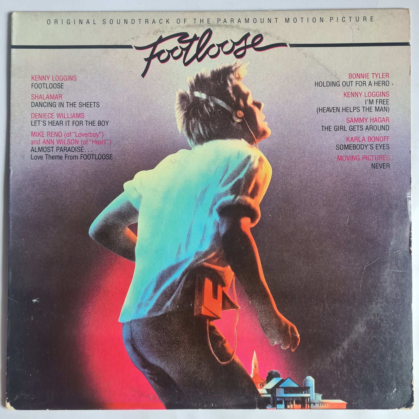 Footloose – Original Soundtrack From The Motion Picture - 1984 (USA Pressing) - Vinyl Record LP