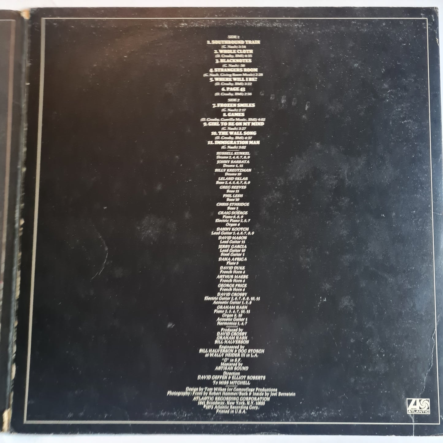 Graham Nash / David Crosby – Graham Nash / David Crosby - 1972 - Vinyl Record LP