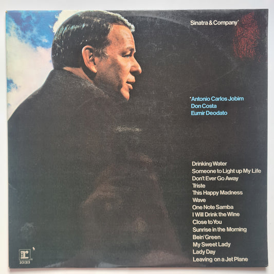 🇧🇷 Frank Sinatra & Antonio Carlos Jobim – Sinatra & Company - 1971 - Vinyl Record LP