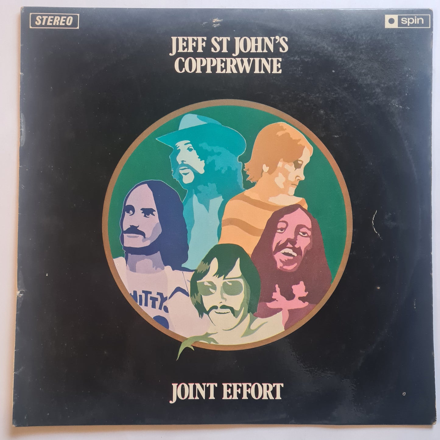 Jeff St John's Copperwine – Joint Effort - 1971 - Vinyl Record LP