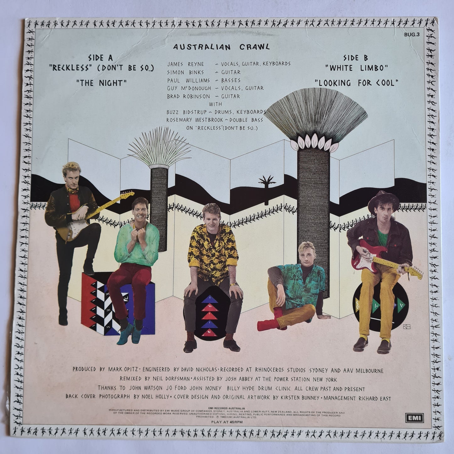 Australian Crawl – Semantics - 1983 - Vinyl Record