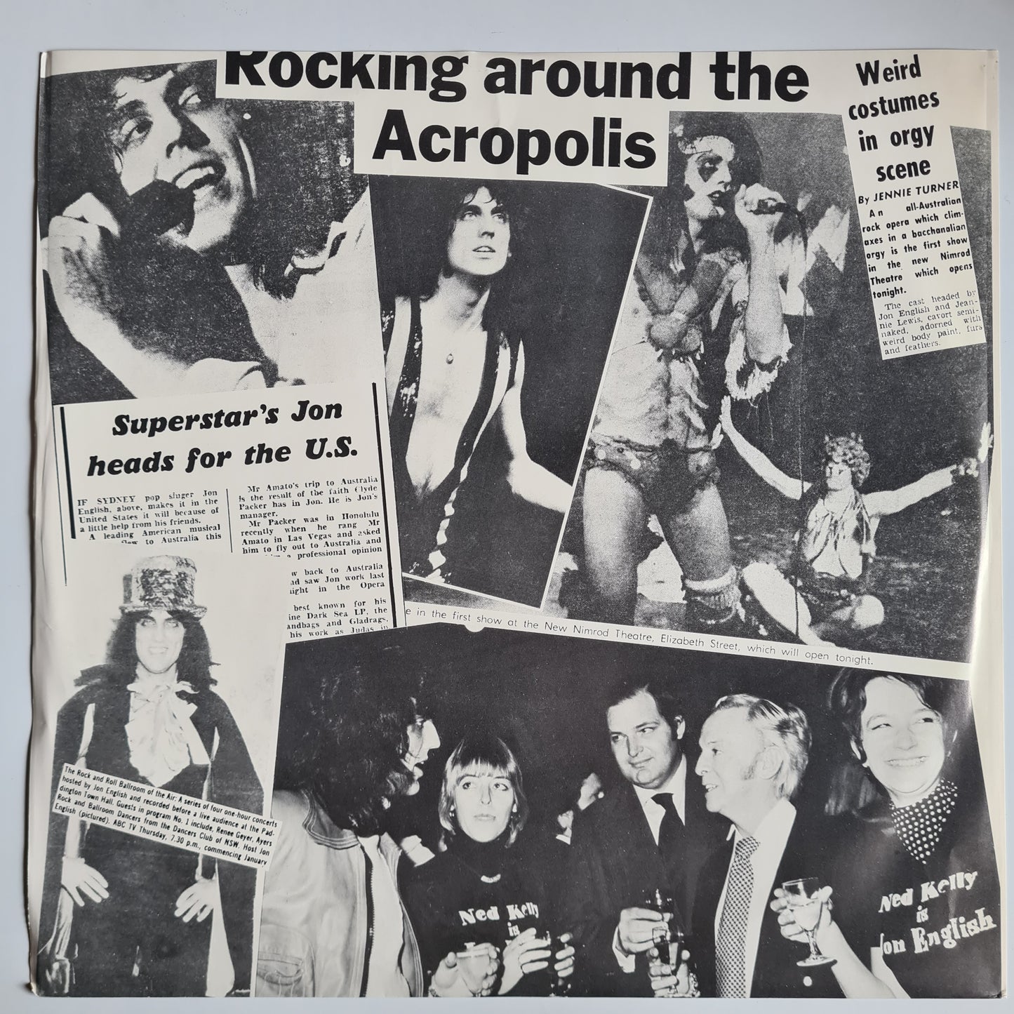 Jon English – English History - 1979 (Gatefold 2LP) - Vinyl Record (near mint)