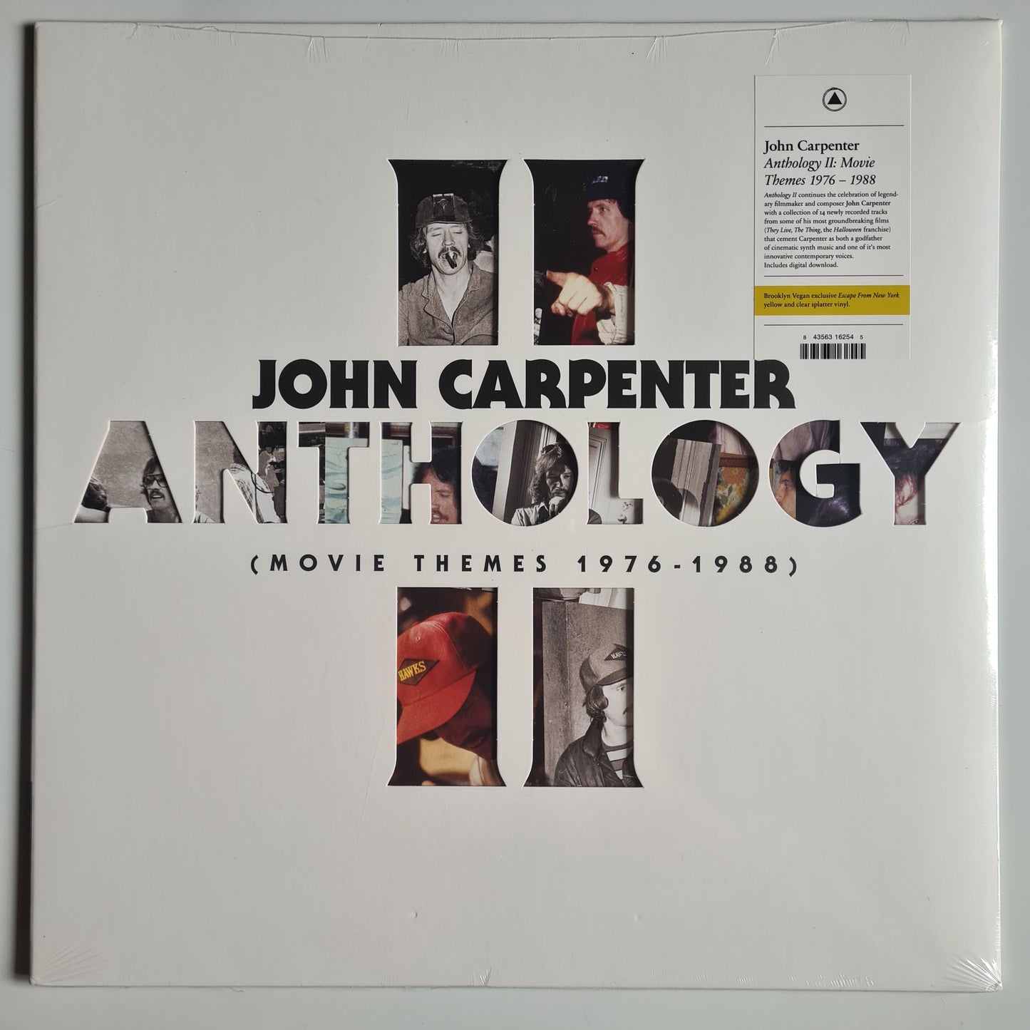 John Carpenter – Anthology II (Movie Themes 1976-1988) - 2023 (Brand New Mint Sealed) - Vinyl Record LP *HORROR*